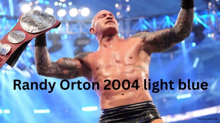 The Legacy of Randy Orton in 2004 and His Iconic Light Blue Wrestling Gear