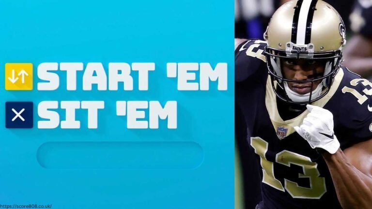 The Ultimate Fantasy Football Start Em Sit Em Guide