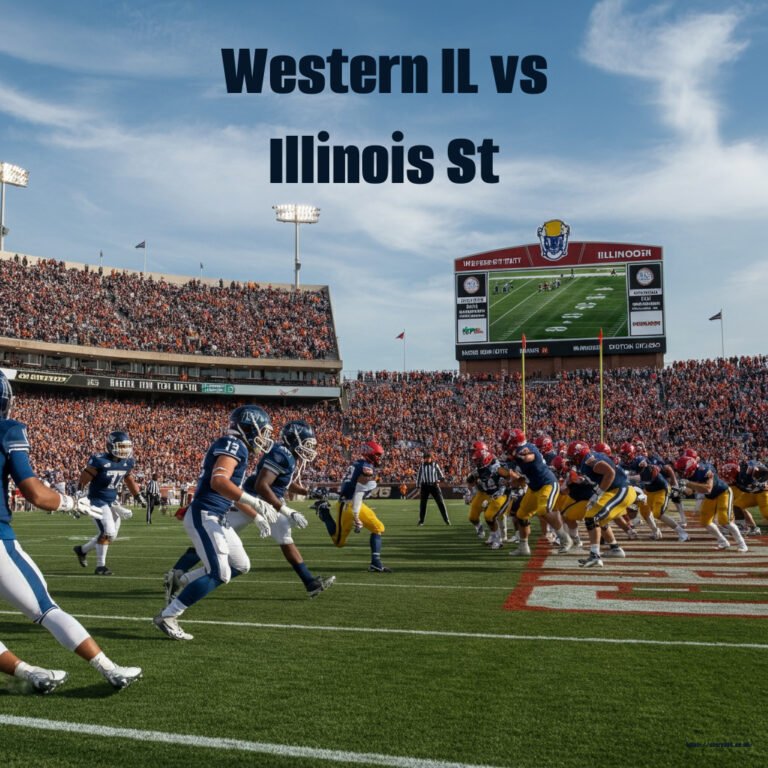 The Ultimate Guide to Western IL vs Illinois St Matchups