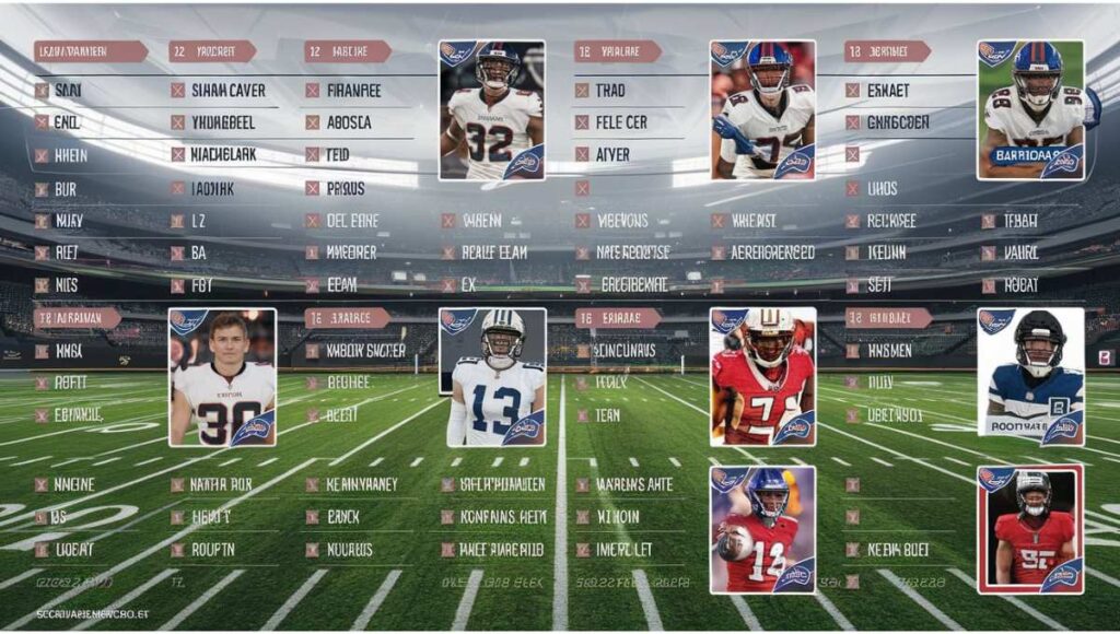 2024 Score Football Checklist