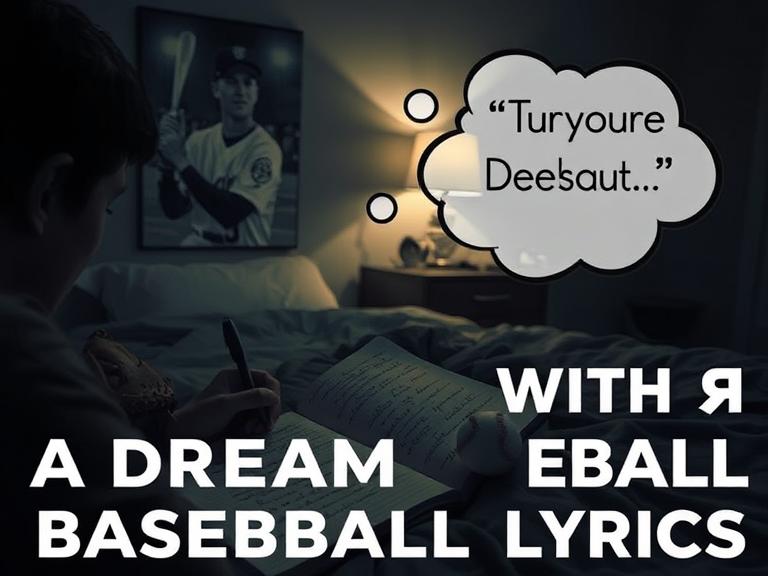 A Dream With a Baseball Player Lyrics: Exploring the Lyrics and Meaning