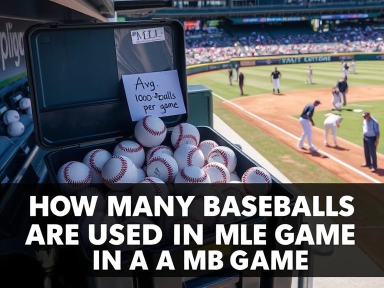How Many Baseballs Are Used in a MLB Game: A Complete Guide