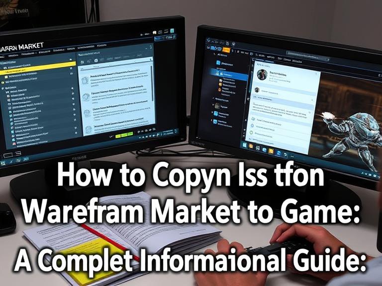 How to Copy Rivens Info from Warframe Market to Game