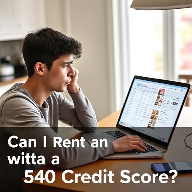 Can I Rent an Apartment with a 540 Credit Score