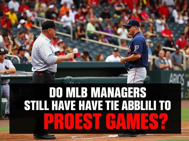 Do MLB Managers Still Have the Ability to Proest Games