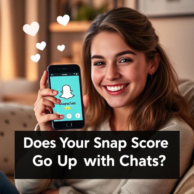 Does Your Snap Score Go Up with Chats