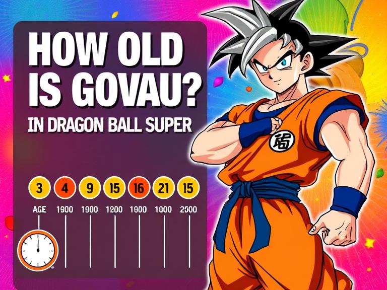 How Old Is Goku in Dragon Ball Super