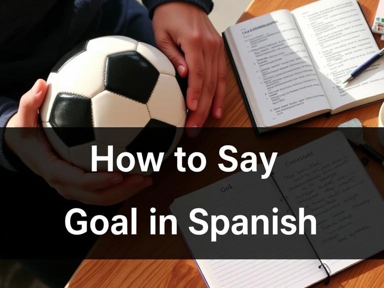 How to Say Goal in Spanish