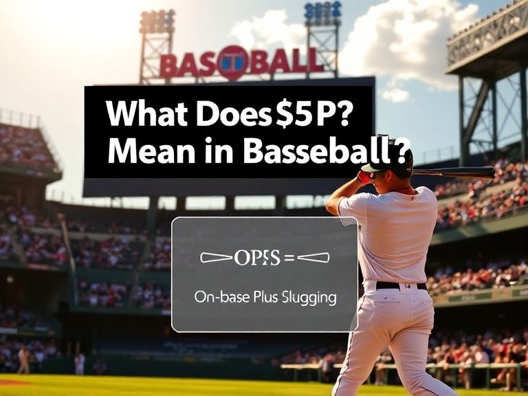 What Does OPS Mean in Baseball
