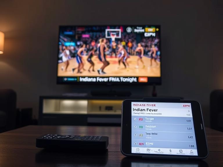 what channel is indiana fever on tonight​