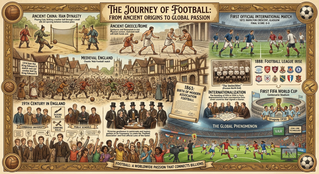 History of Football: From Ancient Games to the Modern Global Sport
