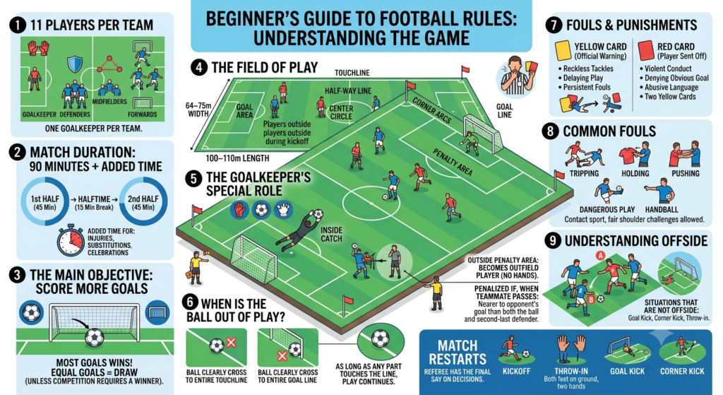 Football Rules for Beginners: A Complete Guide to Understanding the Beautiful Game Football Rules for Beginners