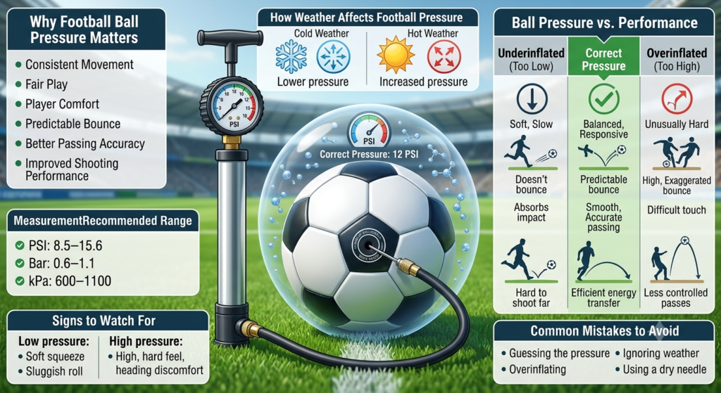 Football Ball Pressure Guide: The Complete Guide to Proper Inflation Football Ball Pressure Guide
