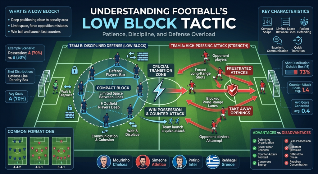 Low Block in Football