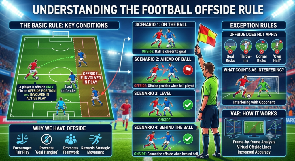 Offside Rule Explained: A Beginner’s Guide to Football’s Most Misunderstood Law Offside Rule Explained: A Beginner's Guide