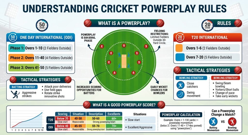 Cricket Powerplay Rules: A Complete Guide for Beginners Cricket Powerplay Rules