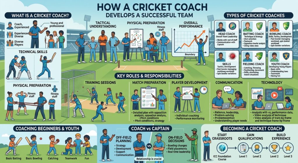 Coach in Cricket