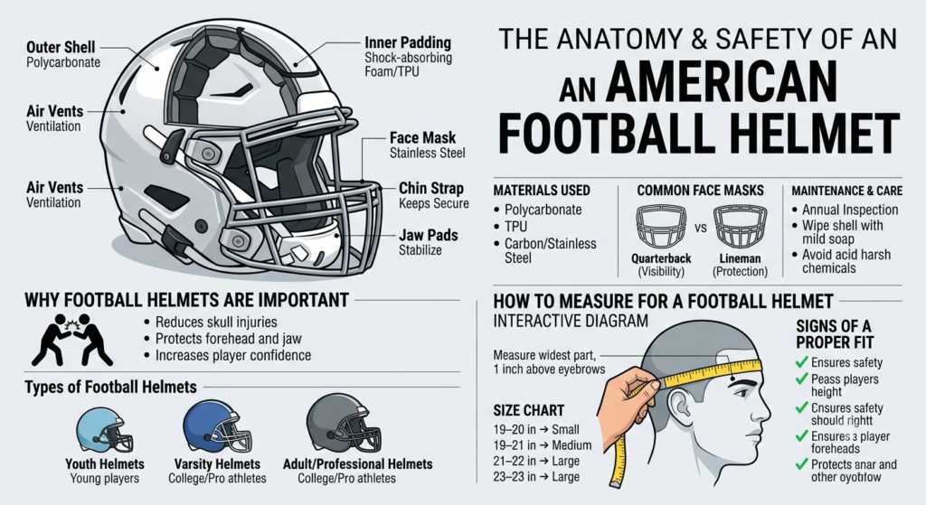Football Helmet: Everything You Need to Know About Protection, Features, and Buying Guide
