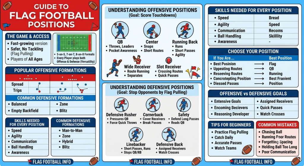 Flag Football Positions