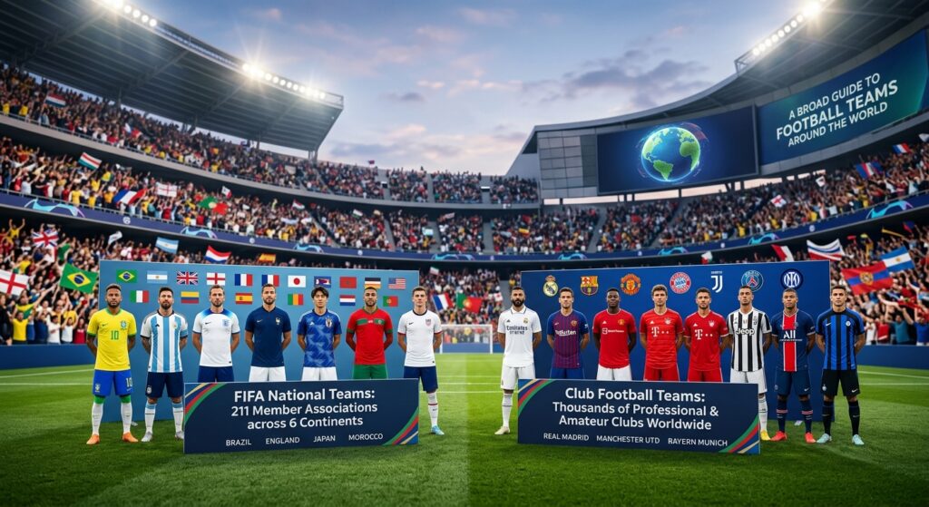 List of All the Football Teams