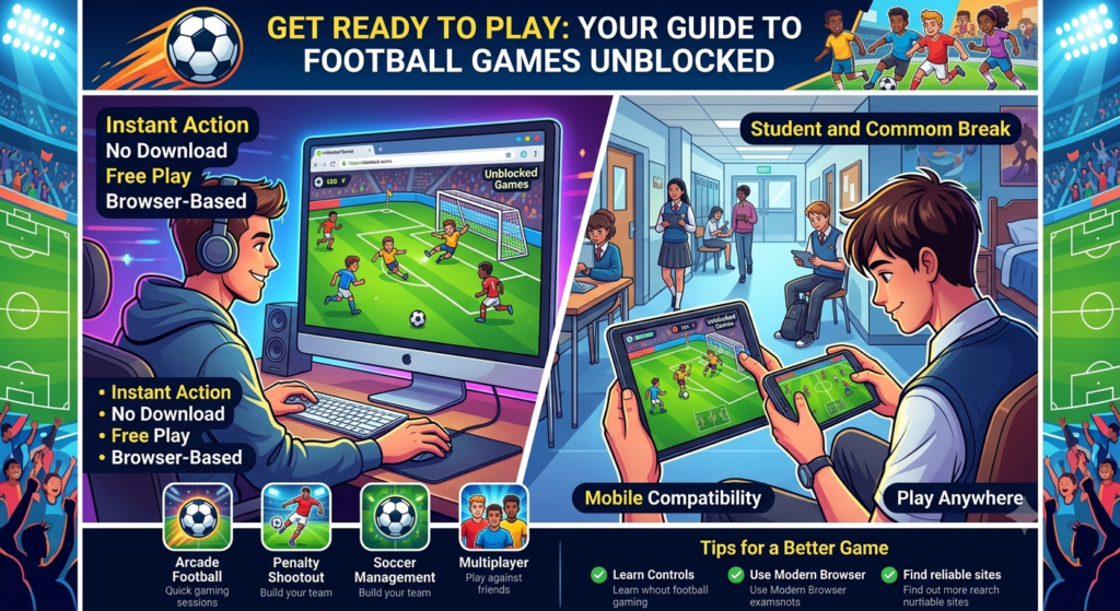 Football Games unblocked: The Complete Guide to Playing Anywhere Football Games unblocked
