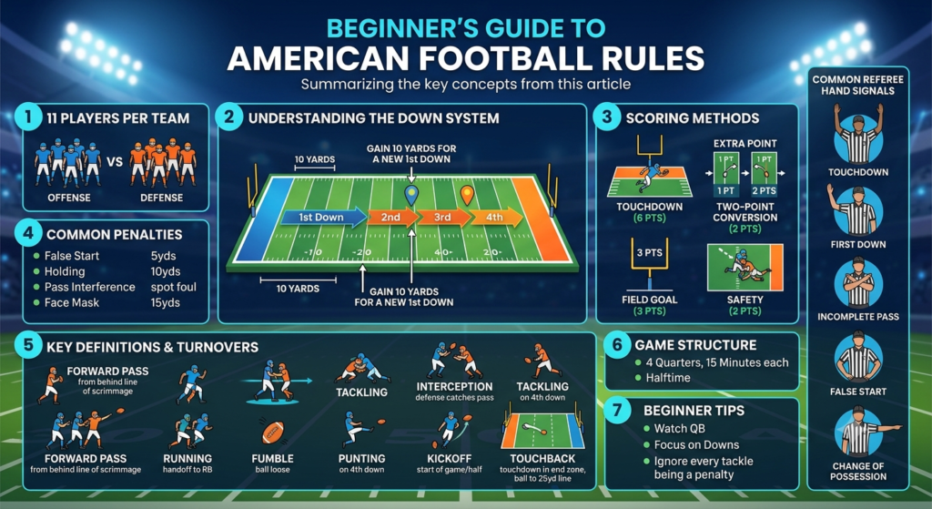 American Football Rules for Beginners: A Complete Guide to Understanding the Game American Football Rules for Beginners
