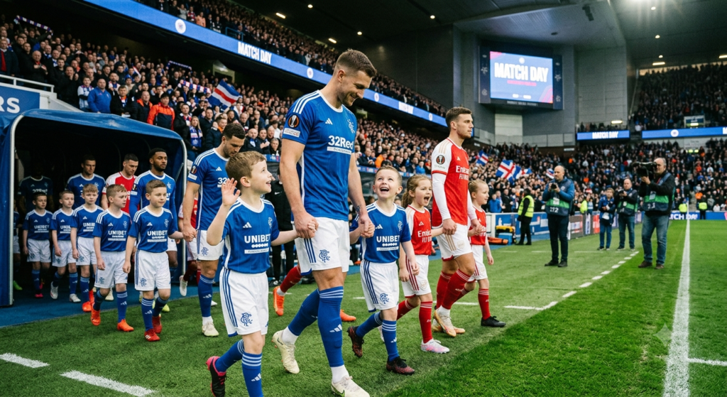 Why Do Football Players Walk Out With Children?