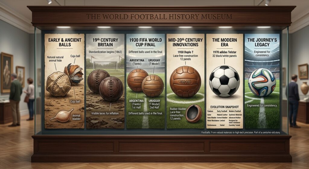 The First Football in the World