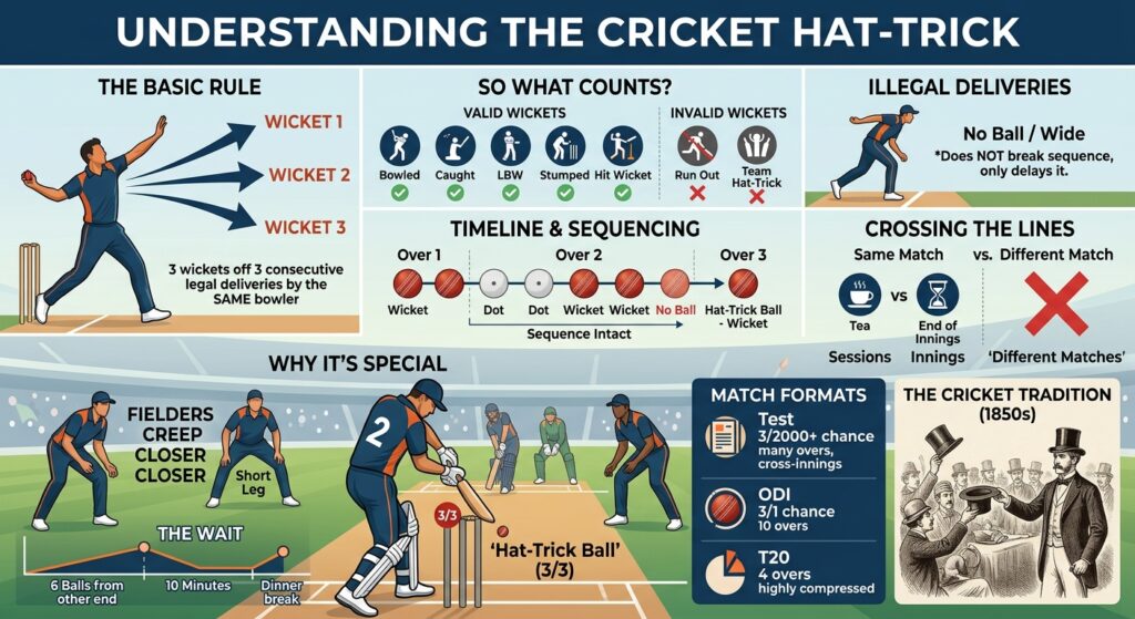 What Is a Hat-Trick in Cricket? The Rules Explained Simply