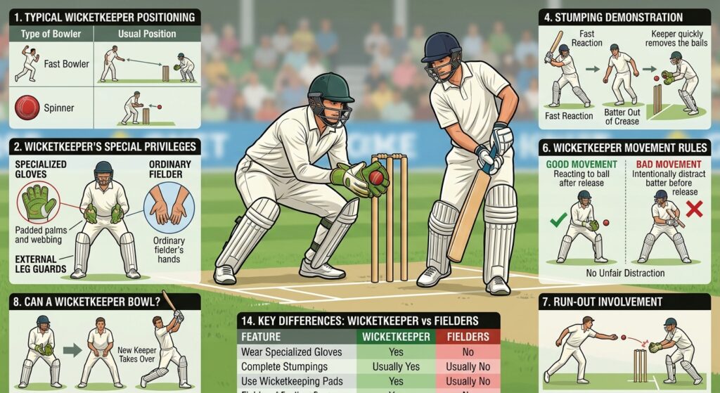 Cricket Wicketkeeper Rules: A Complete Guide for Beginners Cricket Wicketkeeper Rules