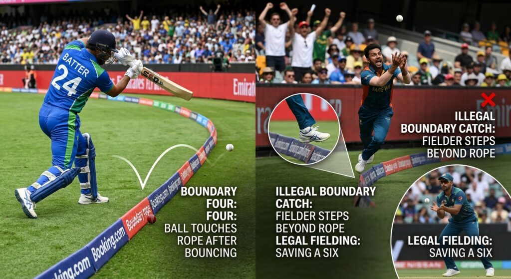 Cricket Boundary Rules: A Complete Guide to Fours, Sixes and Boundary Scoring Cricket Boundary Rules